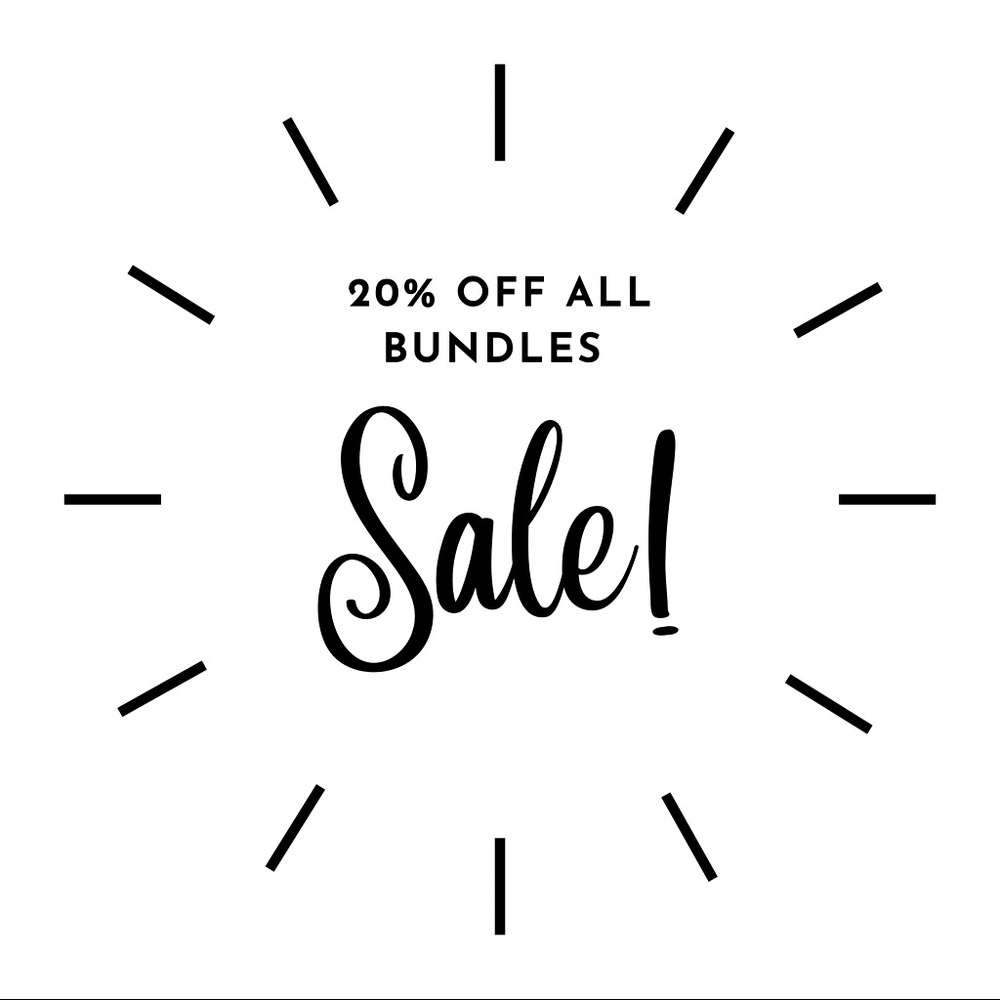 20% Off ALL BUNDLES! + I Consider Every Offer! So make one!!!! 😉